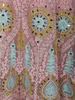 Light Pink Floral Thread and Beads Embroidered Design Net Lehenga with Dupatta