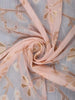 Light Pink Floral Woven Design Pure Cotton Saree