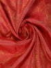 Light Pink Floral Woven Pure Kanchipuram Silk Saree With Zari Border