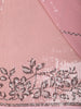 Light Pink Heavy Sequins Embroidered Design Tissue Designer Saree with Designer Border
