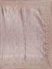 Light Pink Leaf Woven Design Banarasi Silk Saree