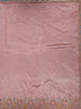 Light Pink Solid Design Satin Saree With Floral Scalloped Border - Diadem