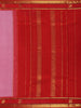 Light Pink Zari Woven Pure Kanchipuram Silk Saree - Diadem