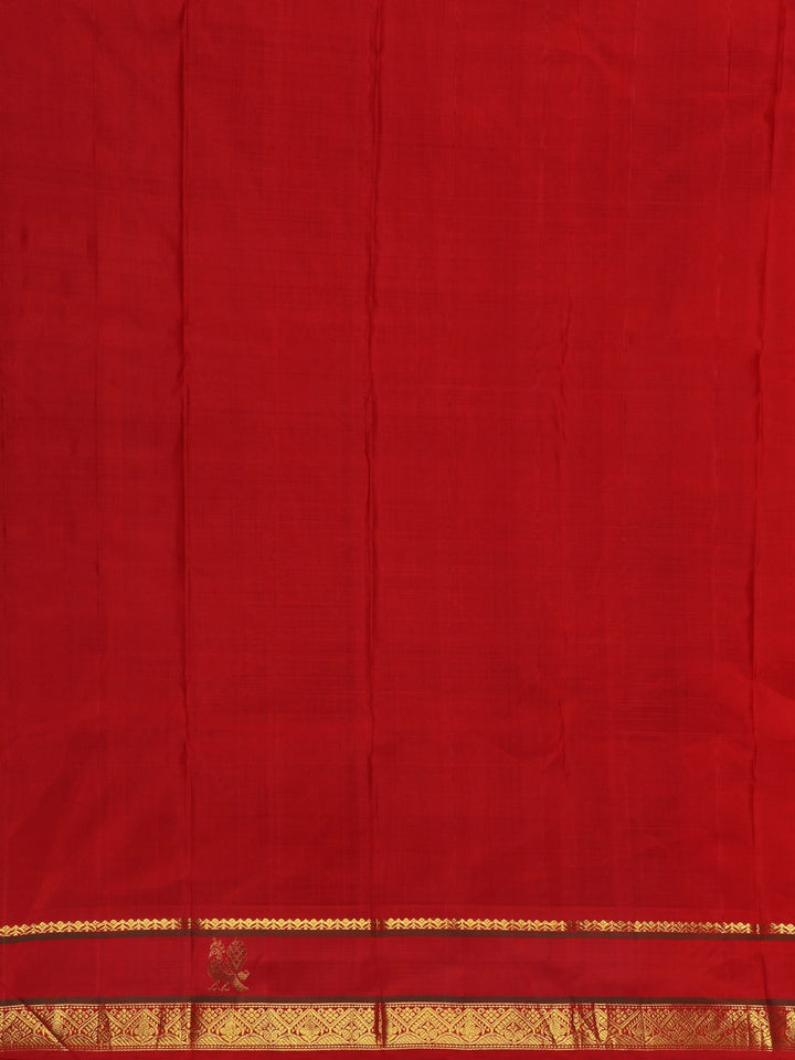 Light Pink Zari Woven Pure Kanchipuram Silk Saree - Diadem