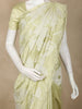 Light Pistachio Green Floral Design Tussar Saree with Applique Work