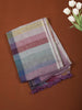 Light Purple Abstract Woven Design Pure Cotton Saree with Woven Border