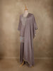 Light Purple Floral Beads Embroidered Design Georgette Palazzo Suit with Dupatta