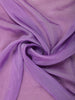 Light Purple Floral Beads Embroidered Design Satin Party Wear Saree