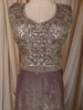Light Purple Floral Sequins and Zari Embroidered Design Organza Lehenga with Dupatta