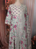 Light Purple Floral Vine Printed Design Cotton Anarkali Salwar Suit with Dupatta