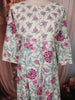 Light Purple Floral Vine Printed Design Cotton Anarkali Salwar Suit with Dupatta