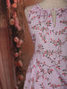 Light Purple Floral Vine Printed Design Cotton Anarkali Salwar Suit with Dupatta