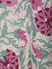 Light Purple Floral Vine Printed Design Cotton Anarkali Salwar Suit with Dupatta