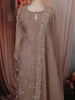 Light Purple Floral Vine Stone Embellished Design Tissue Silk Straight Cut Salwar Suit with Dupatta