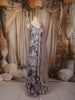 Light Purple Floral and Leafy Botanical Printed Design Chiffon Lehenga with Matching Dupatta