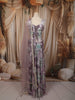Light Purple Floral and Leafy Botanical Printed Design Chiffon Lehenga with Matching Dupatta