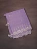 Light Purple Ikat Printed Design Cotton Unstitched Salwar Material
