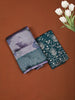 Light Purple Ikat Zari Woven Design Art Silk Saree with Unstitched Designer Blouse