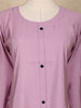 Light Purple Stripes Design Cotton Kurti