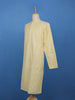 Light Yellow Floral Designed Cotton Kurta Set - Diadem