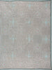 Light Blue Floral Designed Organza Designer Saree - Diadem