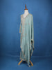 Light Blue Floral Motif Emroidery Georgette Salwar Suit