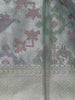 Light Blue Ikat Woven Tissue Silk Saree - Diadem