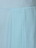 Light Blue Sequins Beaded Embroidery Georgette Palazzo Suit - Diadem
