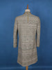 Light Green Floral Designed Sherwani Suit