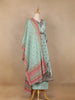 Light Green Floral Print Design Salwar Suit - Diadem