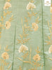 Light Green Raw Silk Embroidered Bridal Lehenga - Diadem