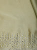 Light Green Solid Satin Fancy Saree with Designed Border - Diadem