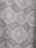 Light Grey Geometric Embroidered Kurta with Sequin Detailing - Diadem