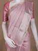 Light Pink Floral Butta Woven Pure Kanchipuram Silk Saree - Diadem