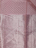 Light Pink Floral Butta Woven Pure Kanchipuram Silk Saree - Diadem