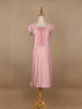 Light Pink Floral Designed Cotton Kurti