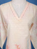Light Pink Floral Design Printed Cotton Salwar Suit - Diadem