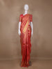 Light Pink Floral Woven Motifs Pure Kanchipuram Tissue Silk Saree - Diadem