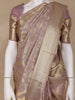Light Pink Floral Woven Pure Kanchipuram Silk Saree - Diadem
