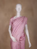 Light Pink Floral Woven Pure Kanchipuram Silk Saree - Diadem