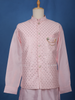 Light Pink Sequin Embroidered Brocade Kurta Pyjama