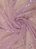 Light Purple Floral Designed Organza Designer Saree - Diadem