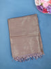Light Purple Minimal Design Woven Tissue Silk Saree - Diadem