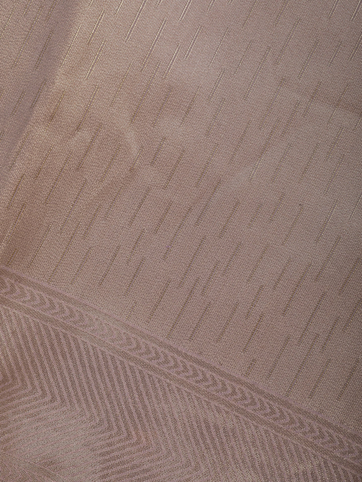 Light Purple Minimal Design Woven Tissue Silk Saree - Diadem