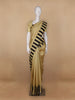 Light Yellow Checkered Semi Tussar Saree - Diadem
