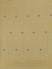 Light Yellow Checkered Semi Tussar Saree - Diadem