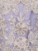 Lilac Floral Embroidered Design Net Palazzo Suit With Dupatta