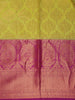 Lime Green Butta Woven Design Pure Kanchipuram Silk Saree