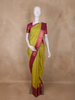 Lime Green Butta Woven Design Pure Kanchipuram Silk Saree