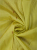 Lime Green Butta Zari Woven Design Pure Kanchipuram Silk Saree with Contrast Temple Zari Border